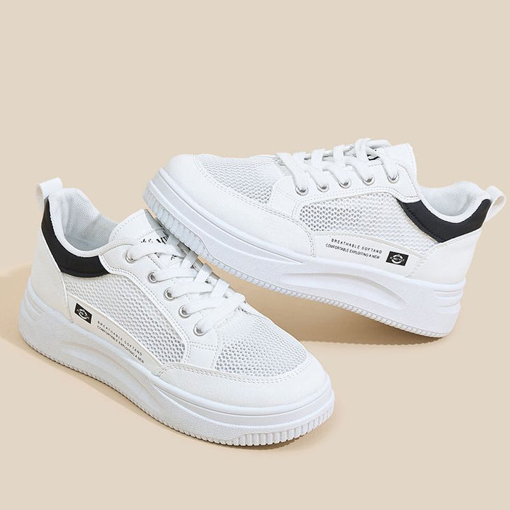 Women's Breathable Sneakers with Comfortable Platform Mune Fashion