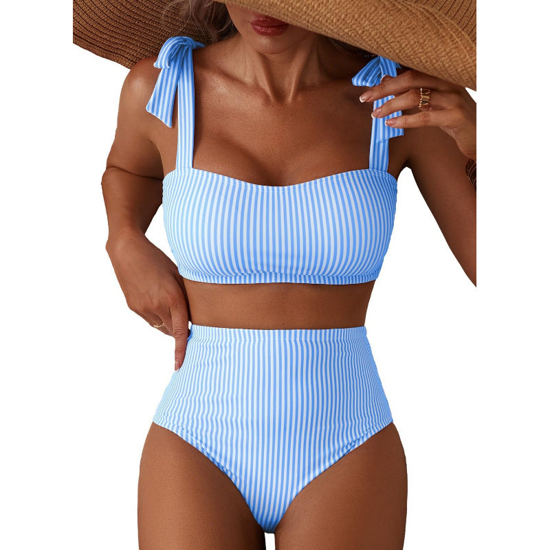 Women High Waist Swimsuit Mune Fashion