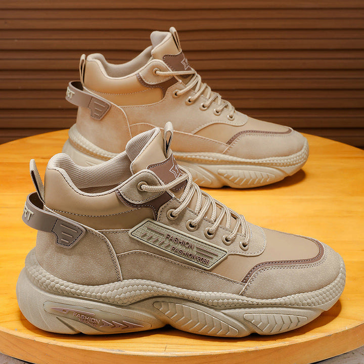 Women High-Top Sneakers with ergonomic cushioning and non-slip sole Mune Fashion
