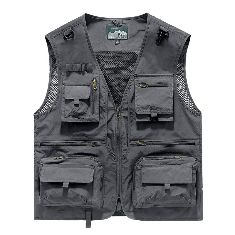 Unisex Multifunctional Fishing Vest Mune Fashion