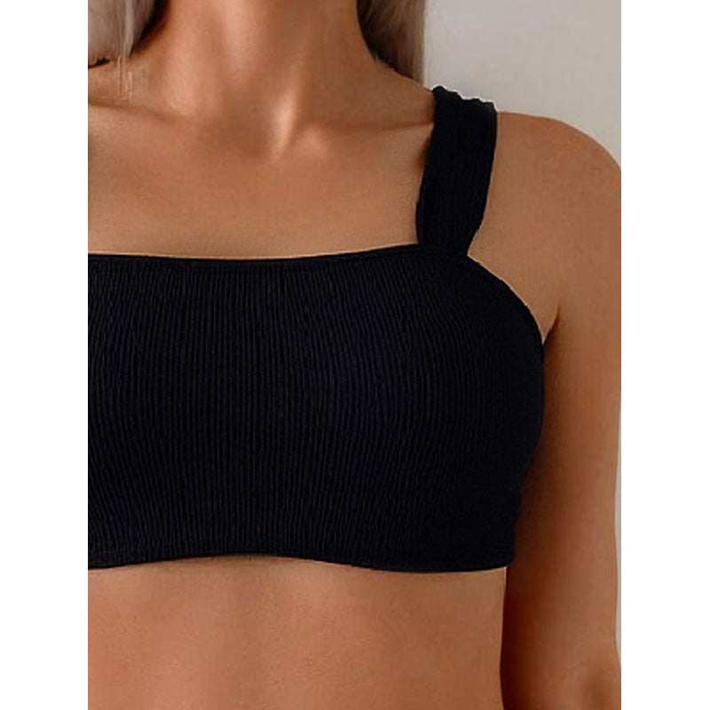 Women's Sporty Bikini Set with Wide Straps Mune Fashion