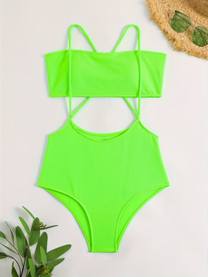Womens Sporty High-Cut Bikini Mune Fashion