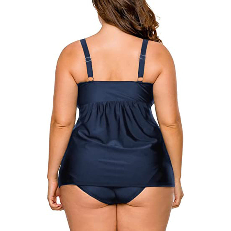 Women's tankini swimsuit with flattering cut and adjustable straps Mune Fashion