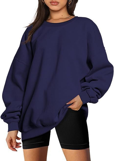 Women's oversized sweater with deep shoulder drop and ribbed cuffs Mune Fashion