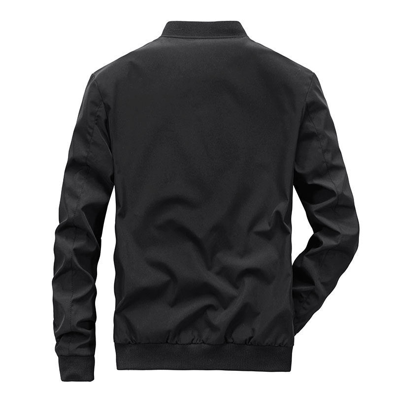 Men's Sporty Bomber Jacket with High Pockets Mune Fashion