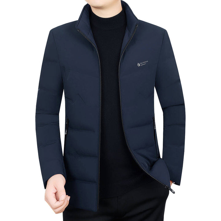 Men's quilted shirt jacket with light thermal lining Mune Fashion