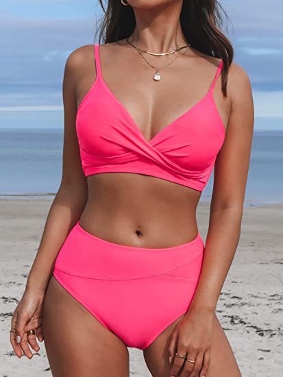 Women’s bikini set with high waist and wrap top Mune Fashion