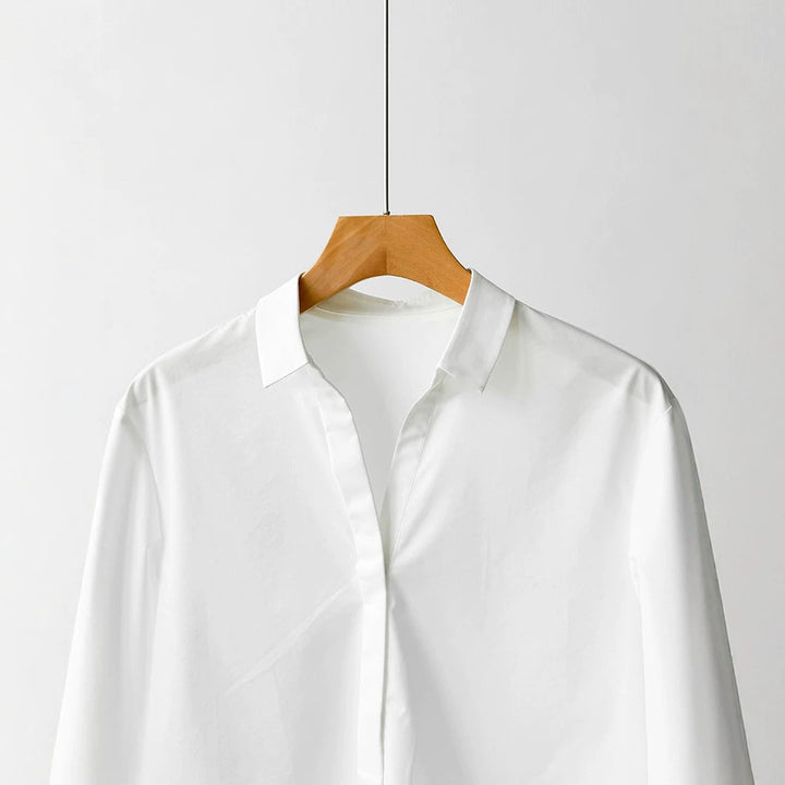Women Fashionable Long Sleeve Blouse Mune Fashion