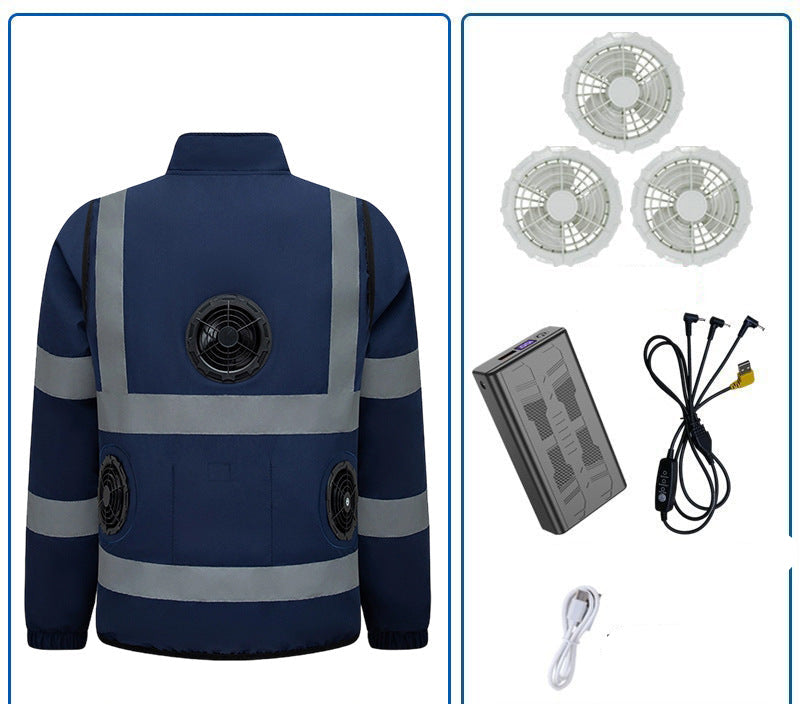 Unisex portable battery fan set for cooling vest with quiet fans Mune Fashion