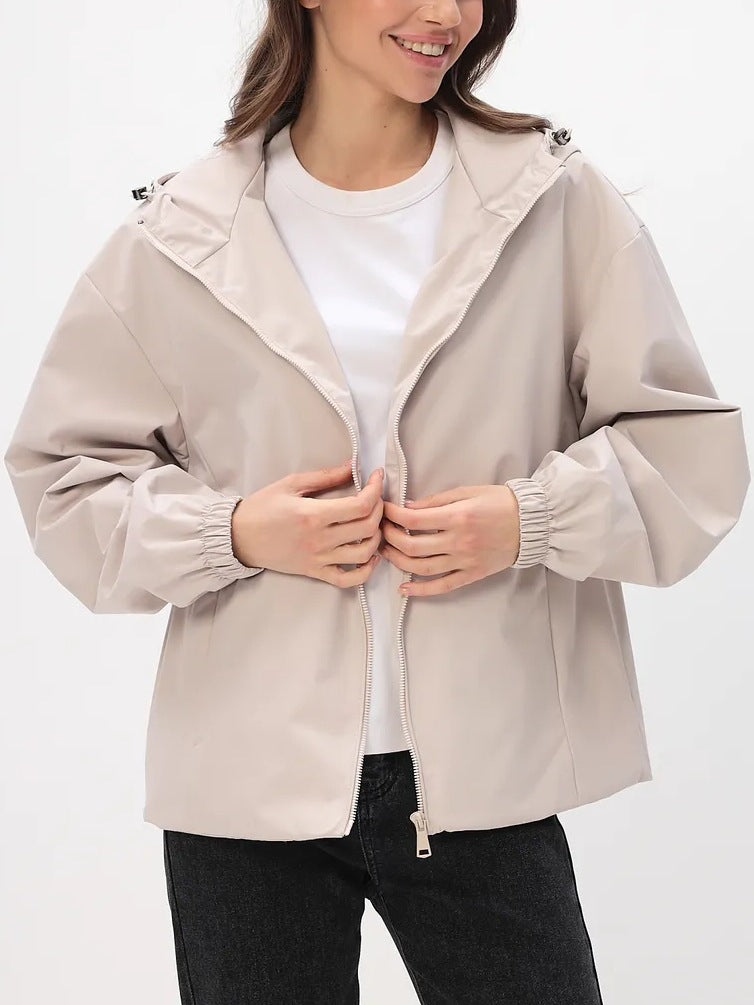 Women's Lightweight Leisure Jacket with Hood