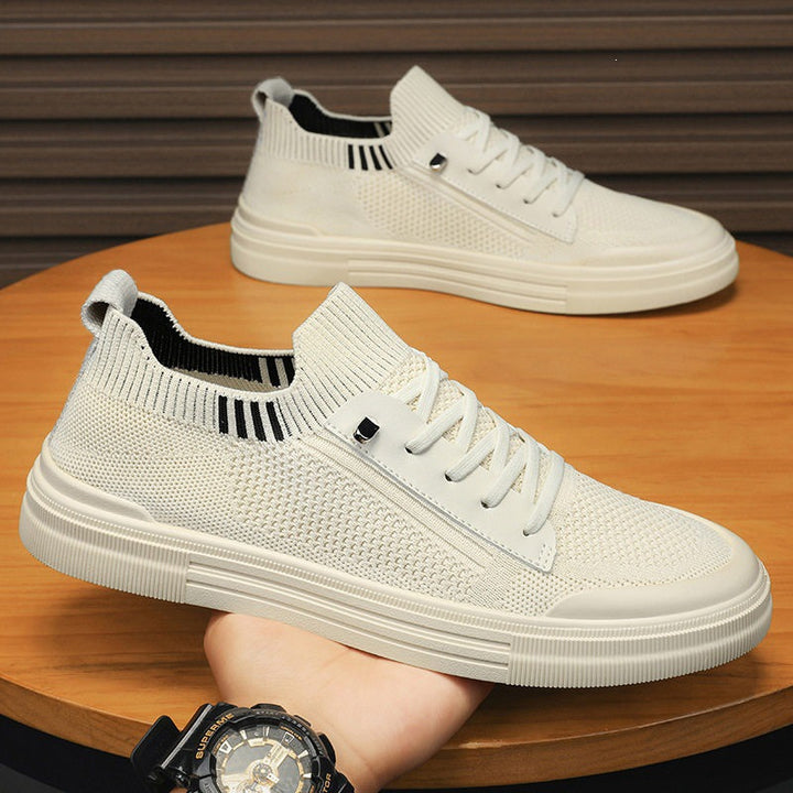 Men's Breathable Sneakers with Elastic Lacing System Mune Fashion