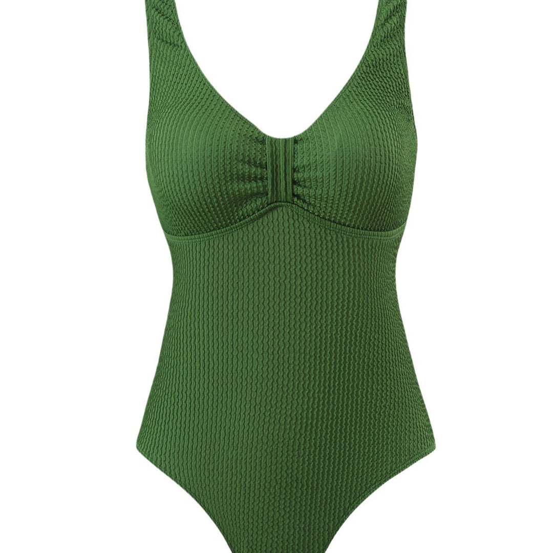 Women's Fashionable Jumpsuit with Textured Surface Mune Fashion