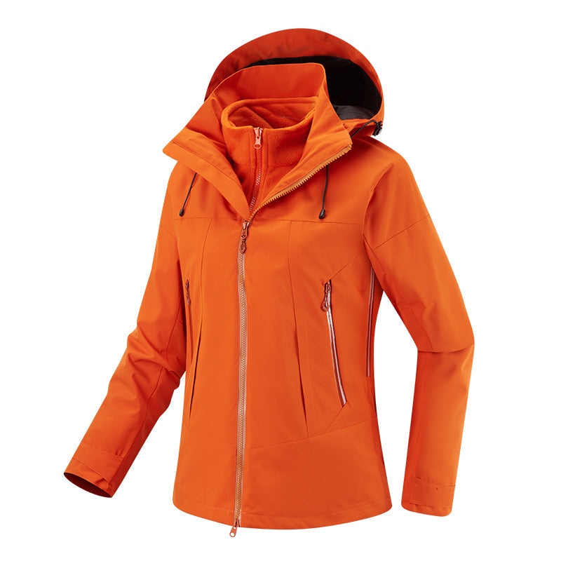 Ladies Multi-comfort softshell jacket with removable fleece lining and adjustable hood Mune Fashion