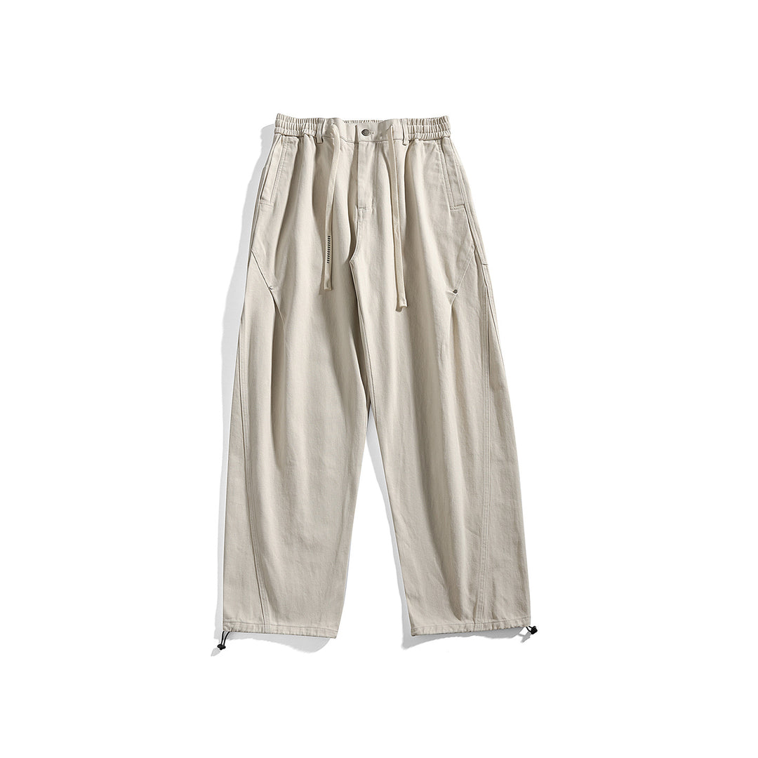 Men's loosely cut cargo pants with drawstring and adjustable leg cuffs Mune Fashion