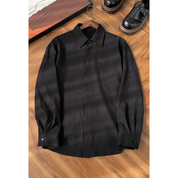 Men's Elegant and Casual Long Sleeve Shirt Mune Fashion