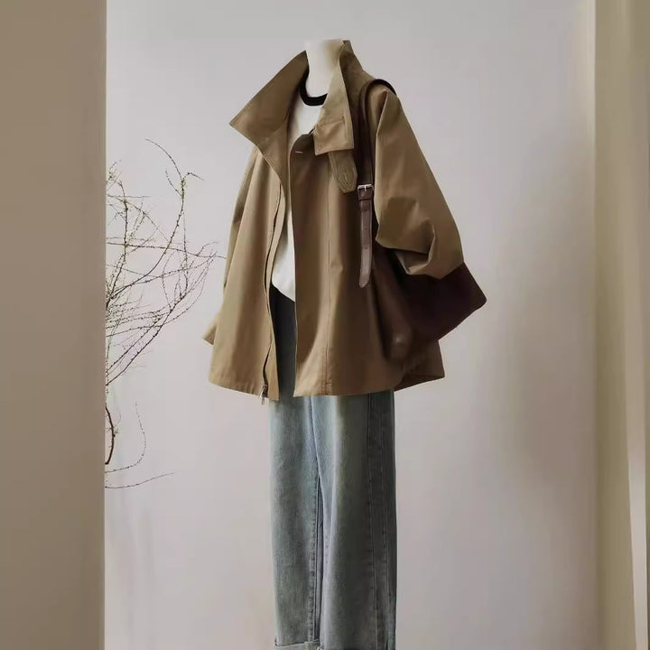 Women's Casual Oversized Utility Jacket Mune Fashion