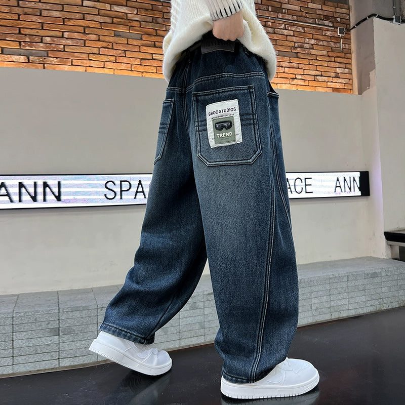 Women Wide Denim Pants Mune Fashion