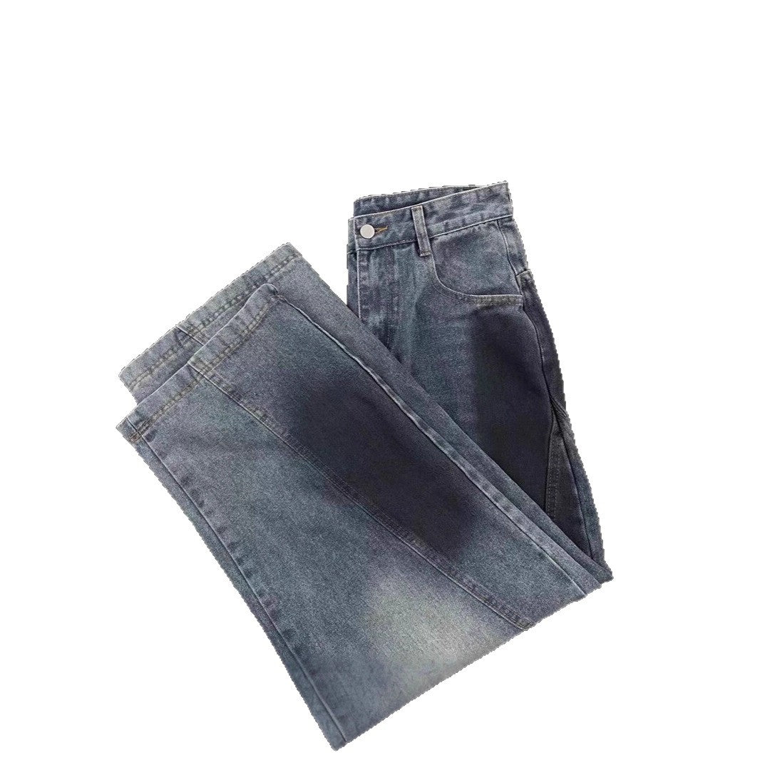 Women's Wide-Leg Destroyed Jeans Mune Fashion