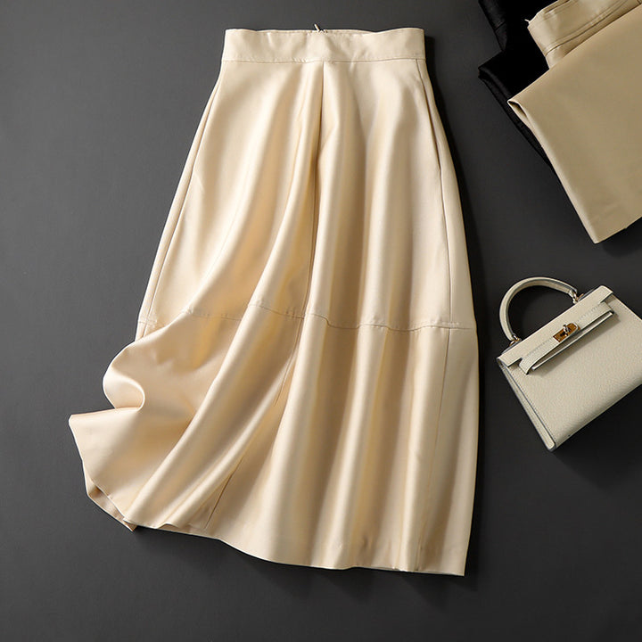 Women's Elegant and Airy Midi Skirt Mune Fashion