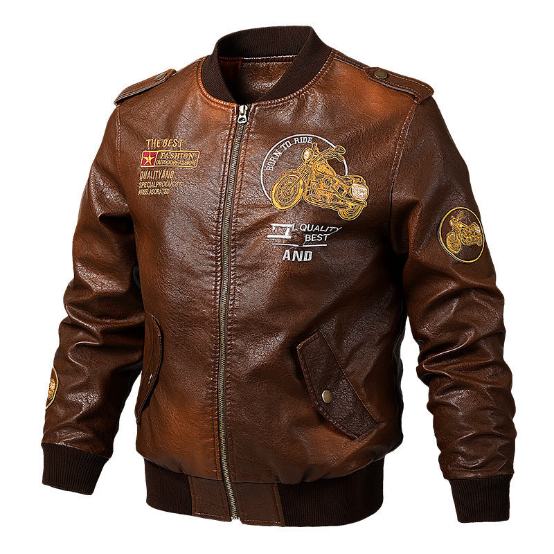 Men's Elegant Biker Jacket Mune Fashion