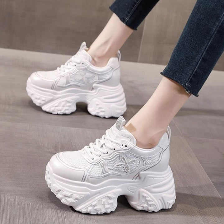Women's Chunky Sneakers with voluminous profile and breathable structure Mune Fashion