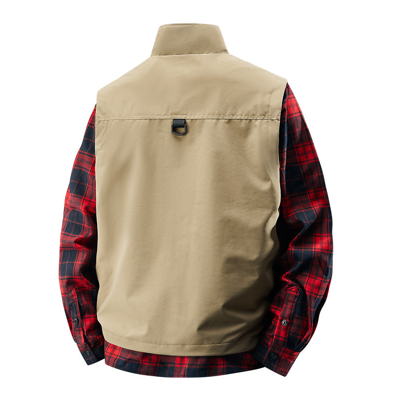 Men's multifunctional vest with many pockets Mune Fashion