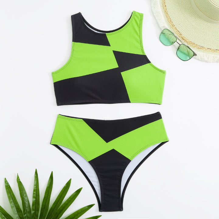 Women's High-Waist Bikini Set Mune Fashion