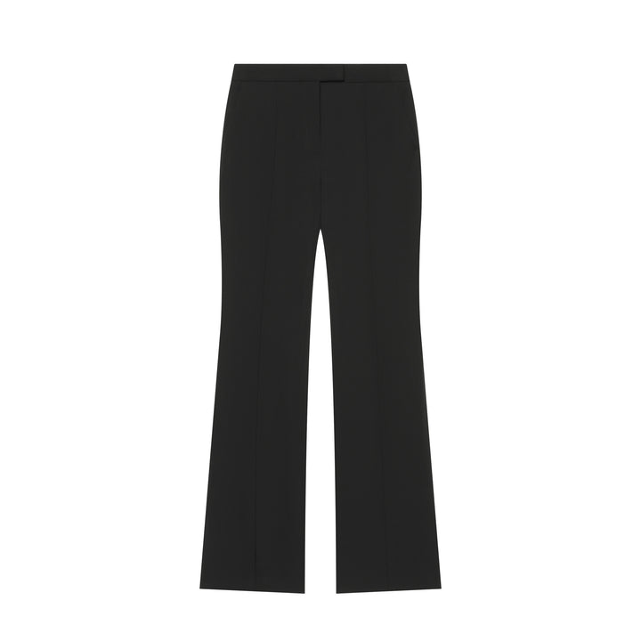 Women's High-Waisted Suit Pants with Crease and Slightly Flared Leg Line Mune Fashion