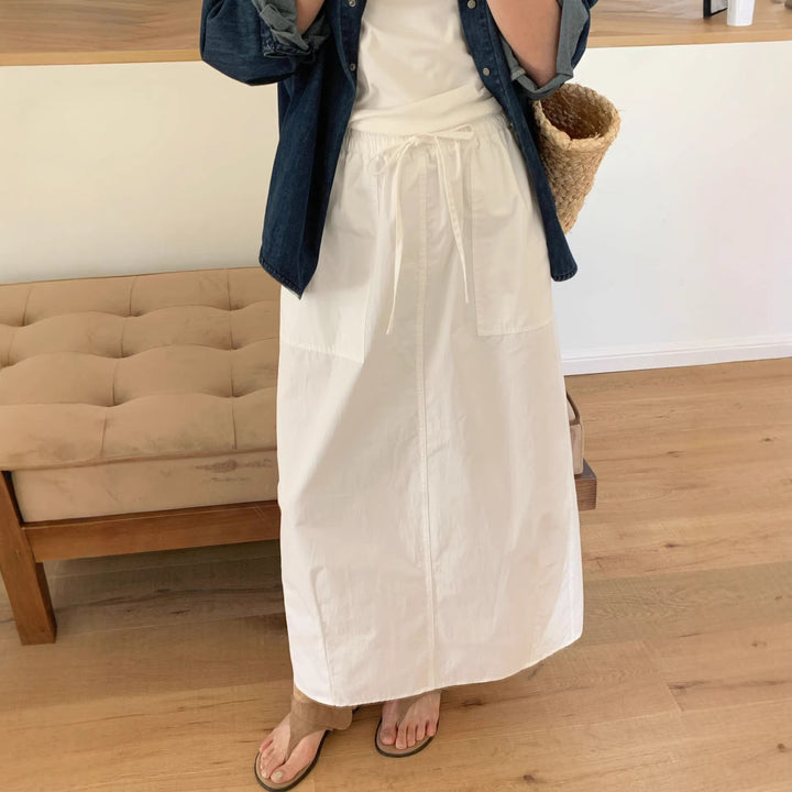 Damen Lässiger Maxirock Mune Fashion