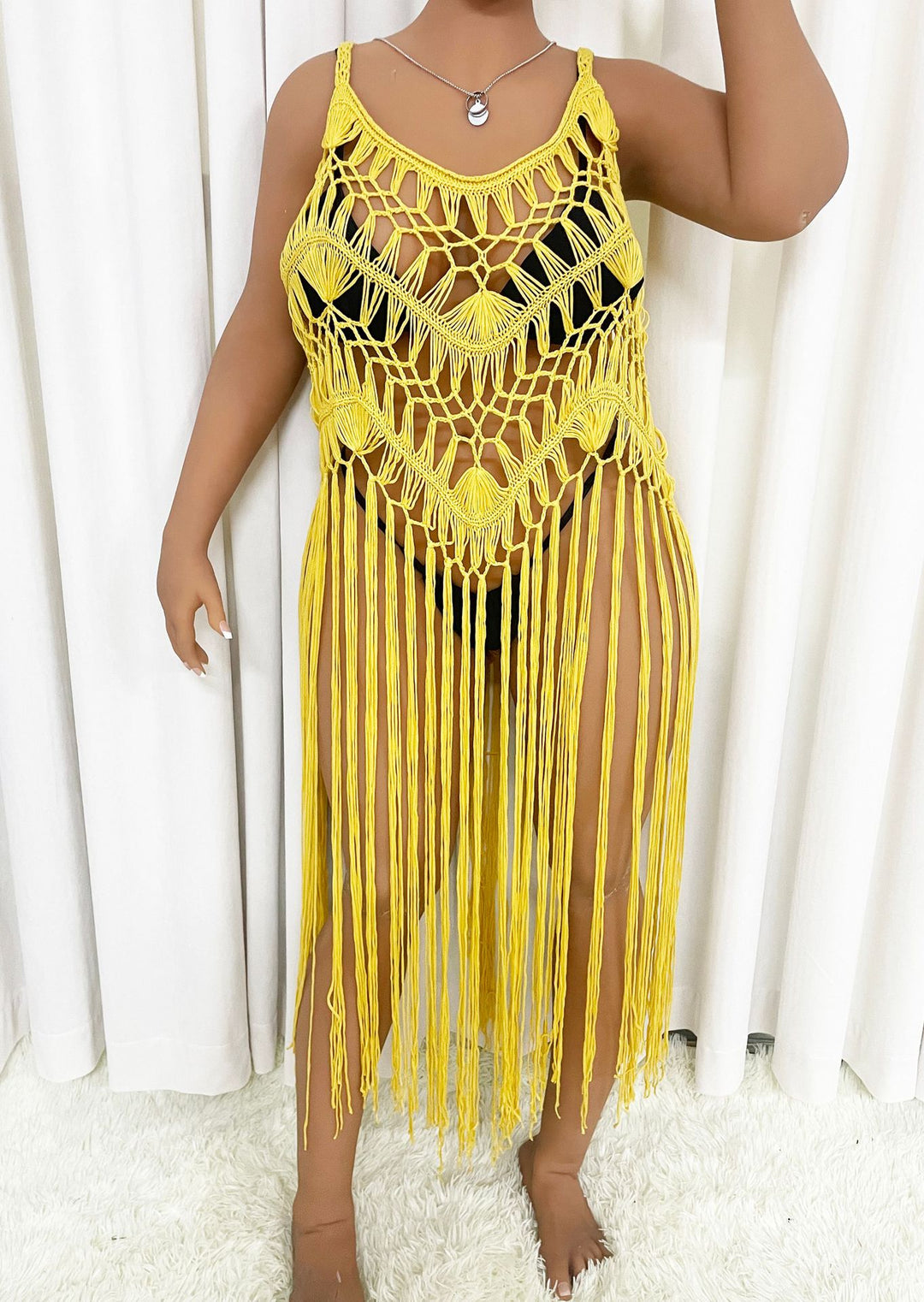Women's Fringe Beach Poncho Mune Fashion