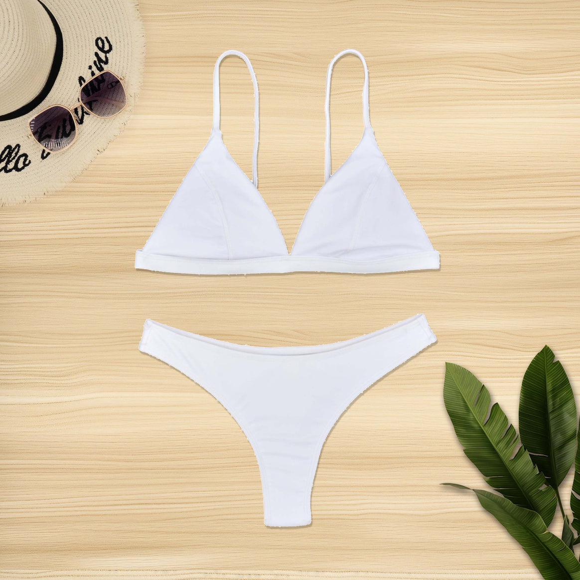 Women's Triangle Bikini Set Mune Fashion