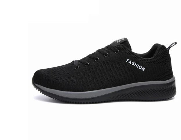 Unisex nan seamless knit leisure shoe with padded inner collar, pull tab and profiled rubber sole Mune Fashion