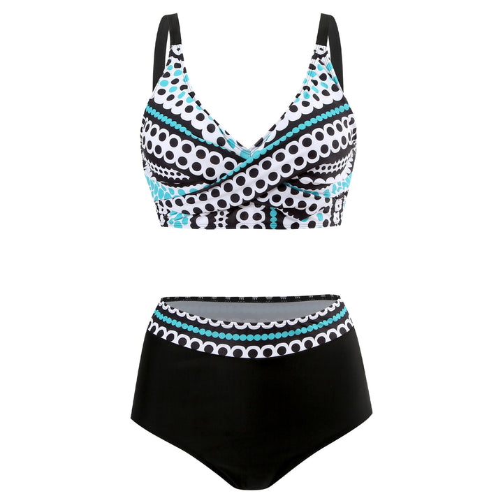 Women High-Cut Bikini with Fashionable Belly Protection Mune Fashion
