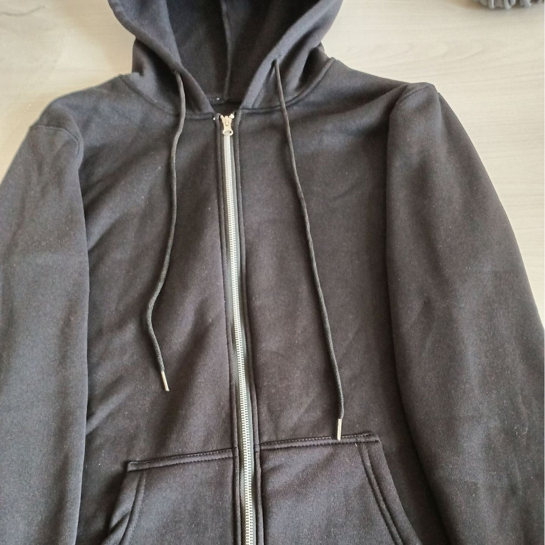 Men's nan Oversize Zip Hoodie and Relaxed Sweatpants Set Mune Fashion
