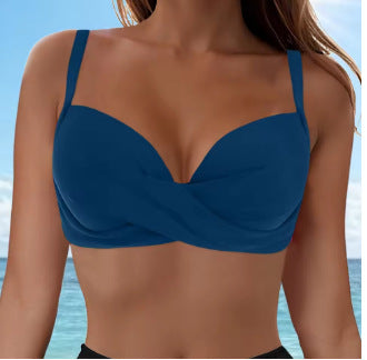 Ladies Elegant Bikini Top with Wrap Design Mune Fashion