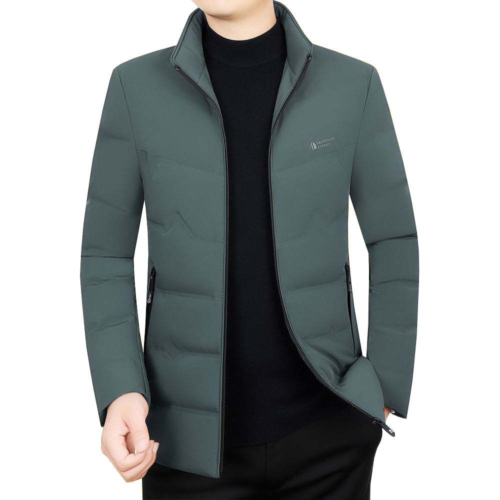 Men's quilted shirt jacket with light thermal lining Mune Fashion