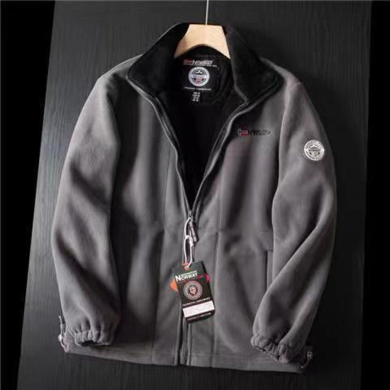 Men's Soft Fleece Jacket Mune Fashion