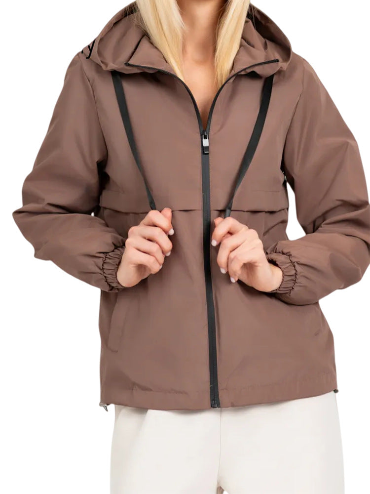 Women's Fashion Transitional Jacket with Hood