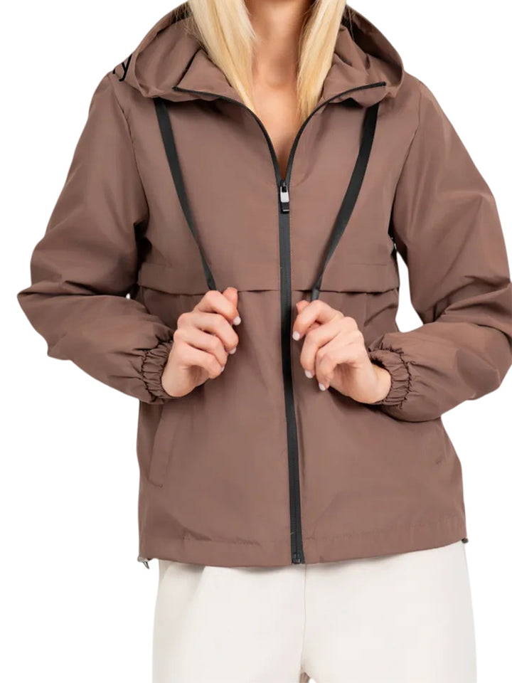 Women's Fashion Transitional Jacket with Hood