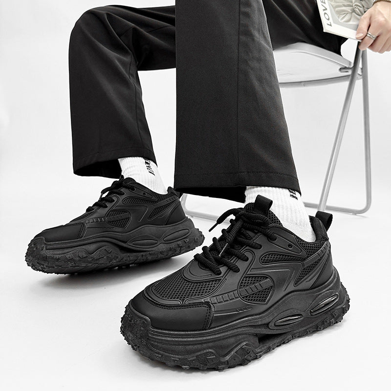 Women’s sporty mesh sneakers with slip-resistant tread sole and breathable construction Mune Fashion