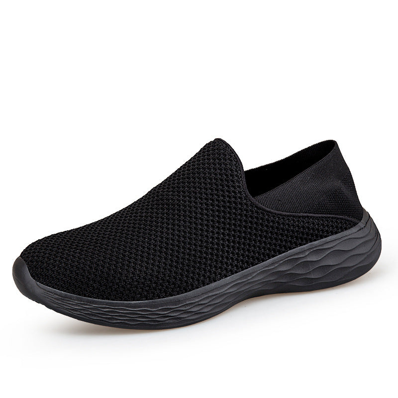 Unisex nan entry-level comfort shoe with seamless knit shaft and cushioning lightweight foam sole Mune Fashion