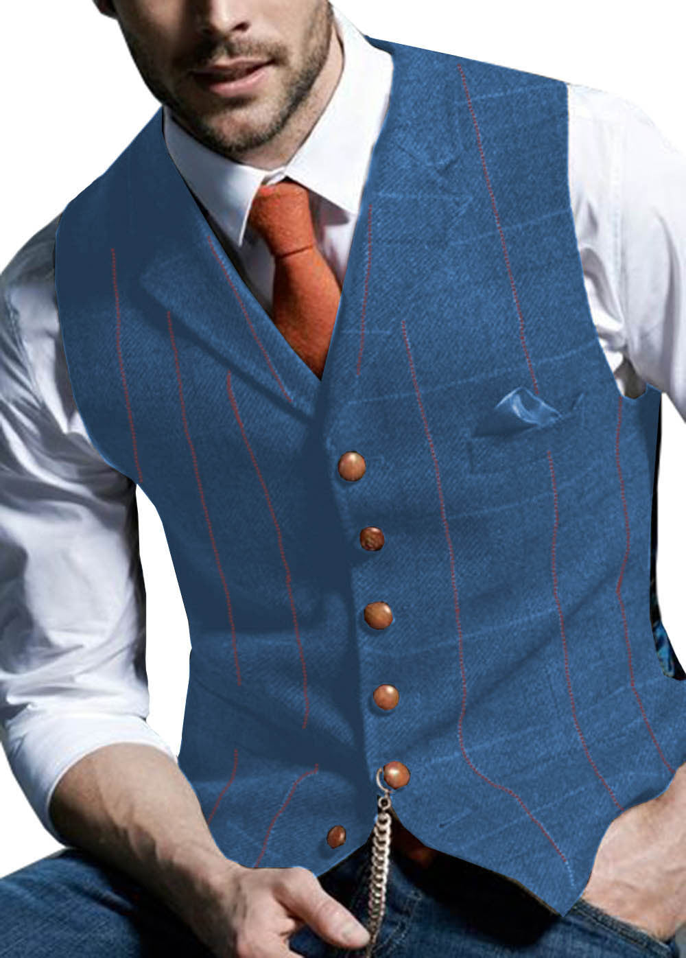 Elegant men's vest Classic Comfort