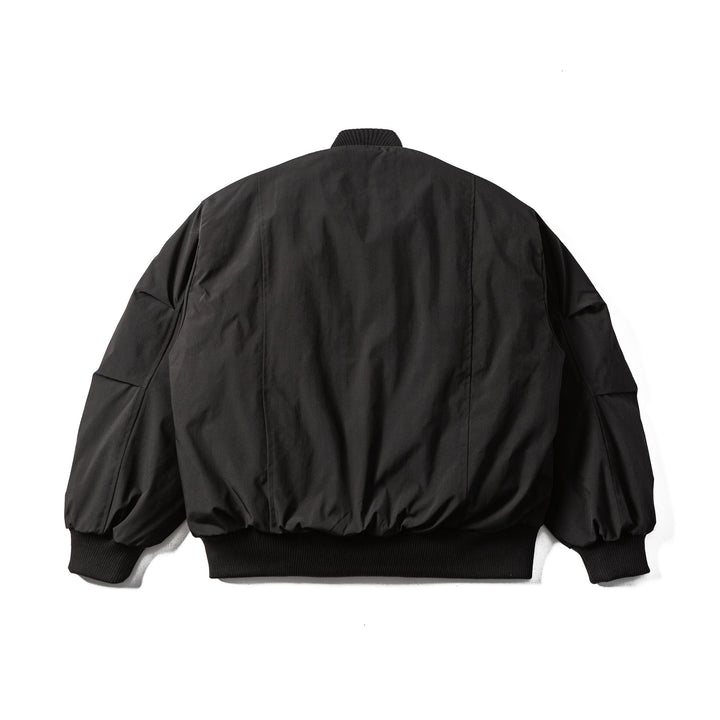 Men's boxy padded short jacket with ribbed collar and ergonomic side pockets Mune Fashion