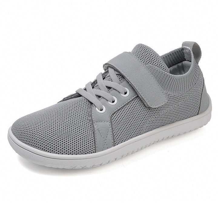 Women's knitted sneakers with adaptive fit, one-handed Velcro closure, and flexible rolling sole Mune Fashion