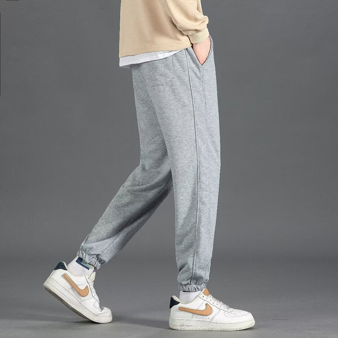 Men's sporty jogging pants with adjustable waistband Mune Fashion