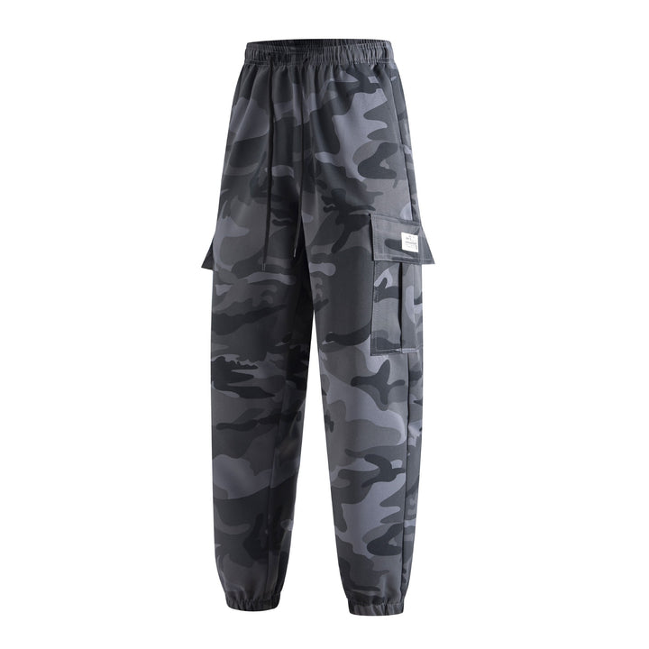 Men's cargo jogging pants with elastic waistband, multi-functional pockets & cuffs Mune Fashion