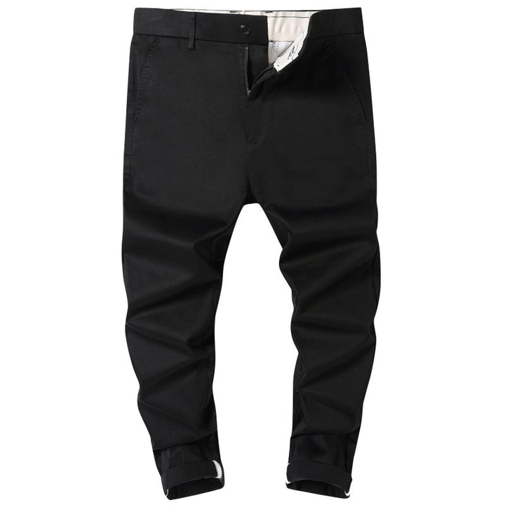 Men's elegantly cut casual pants with practical pockets Mune Fashion