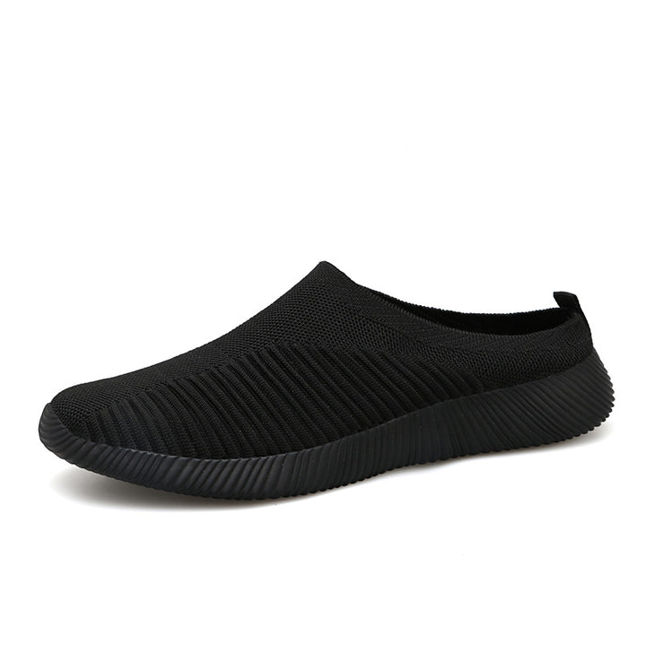 Women nan ultra-light slip-on casual shoes with seamless mesh knit, ergonomic heel tab, and flexible wave outsole Mune Fashion