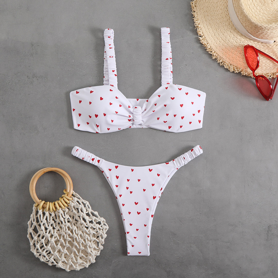 Women's bikini set with playful pattern and comfortable fit Mune Fashion