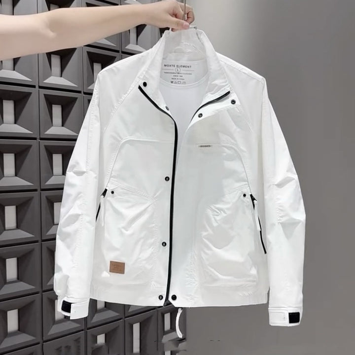 Men's Lightweight Transition Jacket with Functional Pockets Mune Fashion